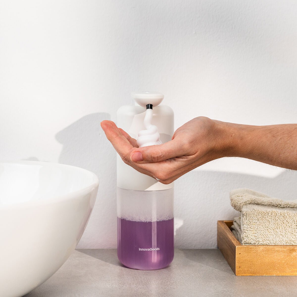 SmartSoap - Érintésmentes automata szappanhab adagoló - PureNest